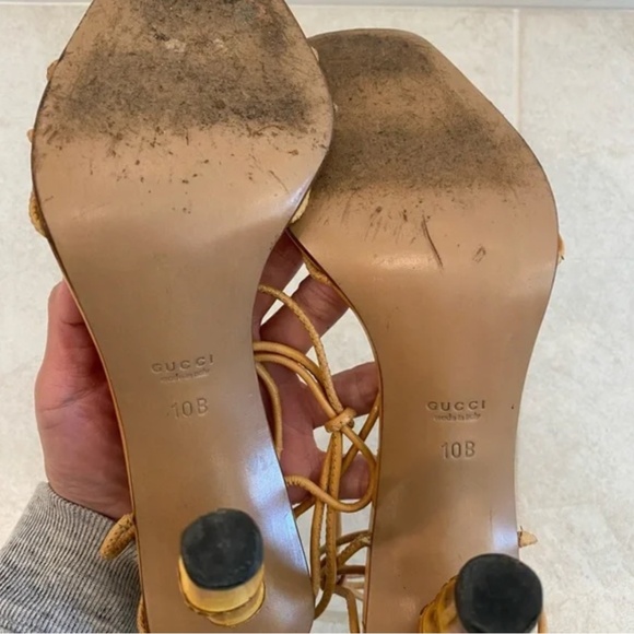 Gucci by Tom Ford S/S 2002 Bamboo Sandals - Picture 3 of 8